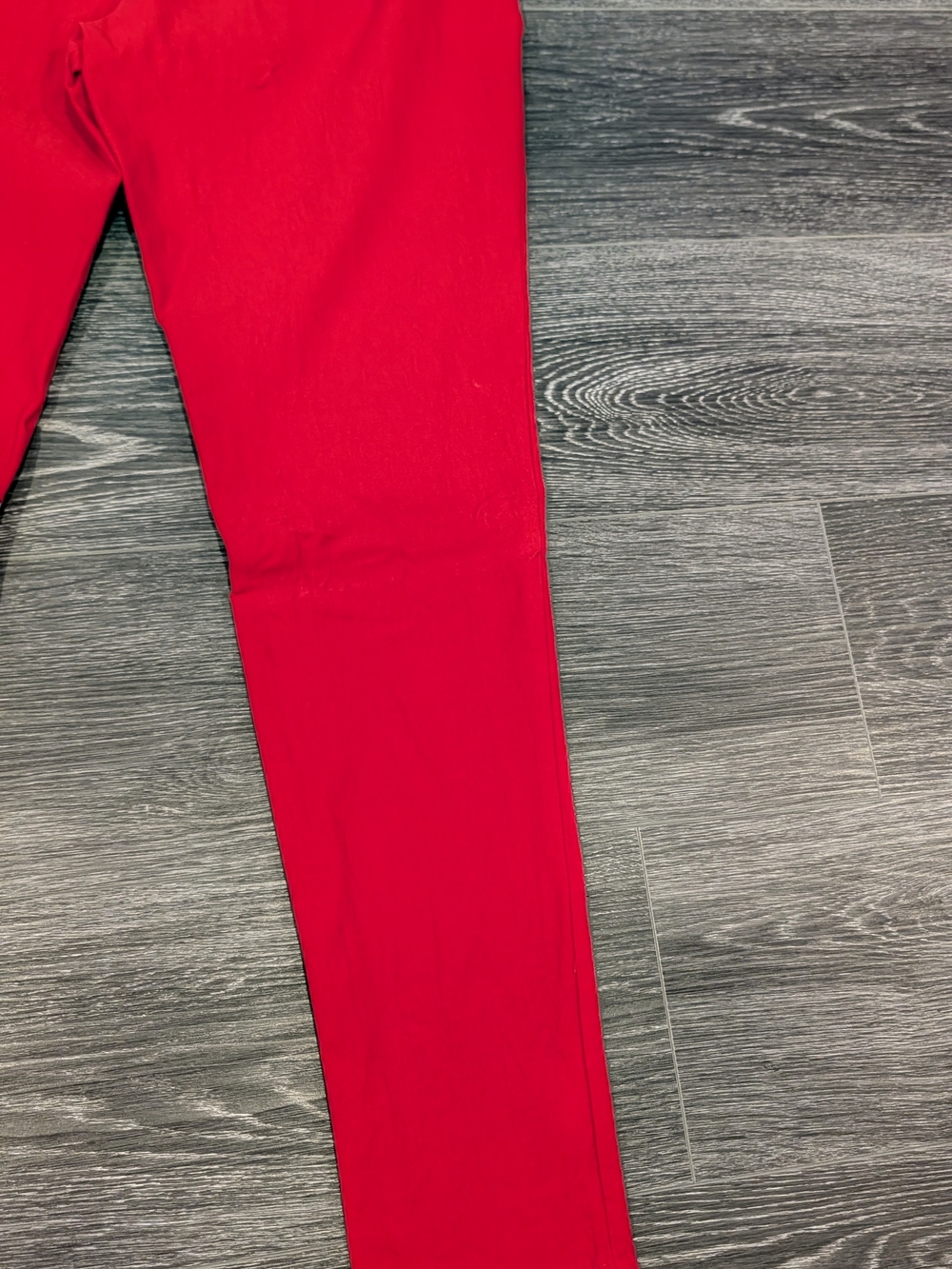 Women’s Red Jeggings – Stretch Pull-On Slim Fit - Picture 4 of 9
